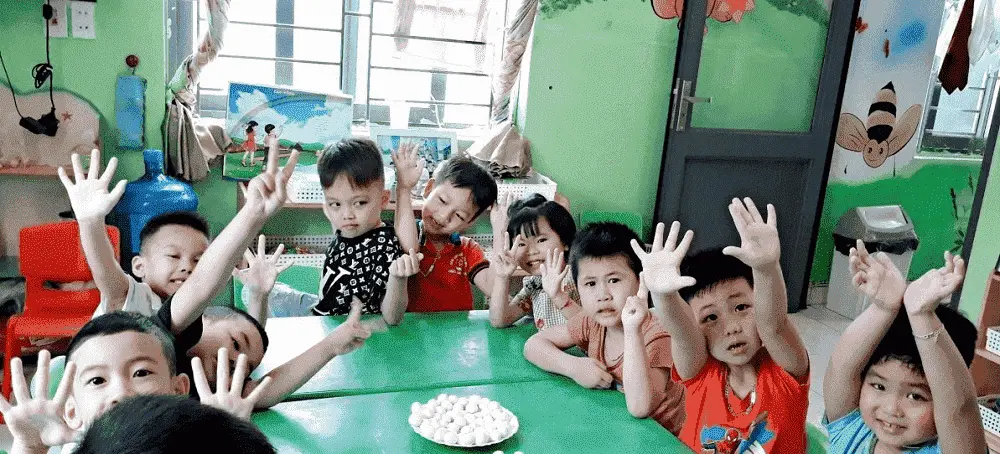 trường mầm non thái nguyên Happykids