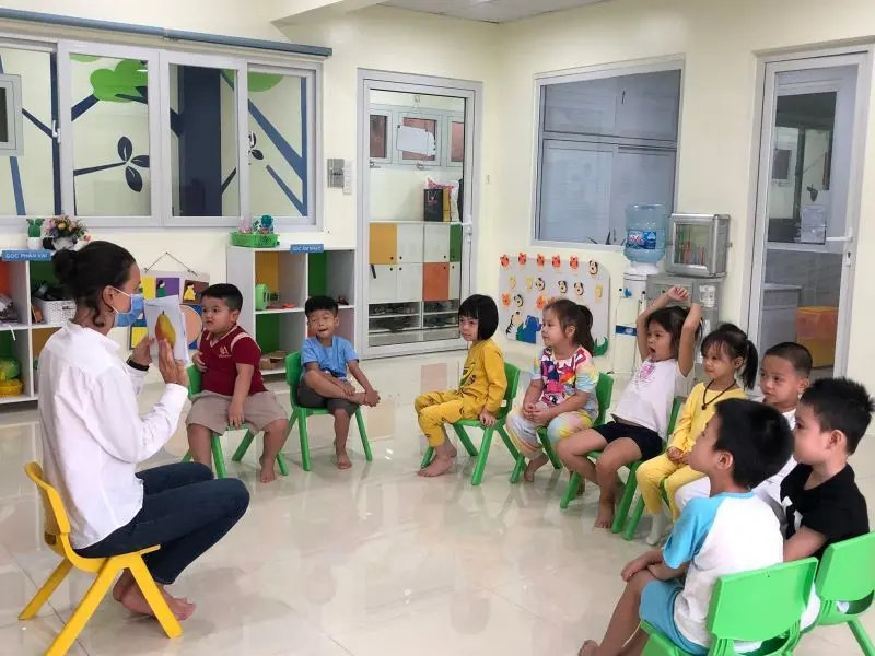 trường mầm non thái nguyên Trường Mầm Non Quốc Tế Hoa Trạng Nguyên