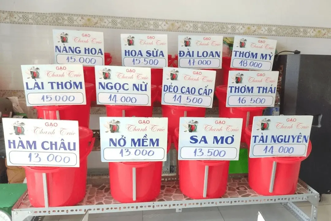 vựa gạo tiền giang gạo tiền giang