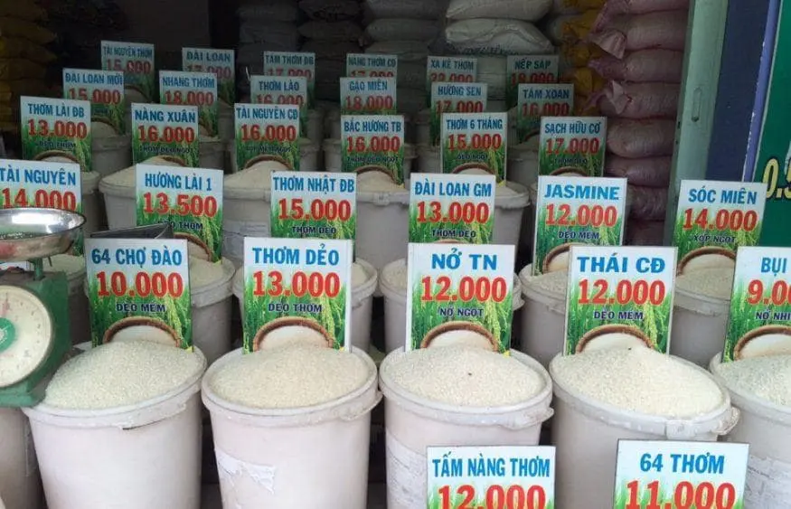 vựa gạo tiền giang vựa gạo uy tín
