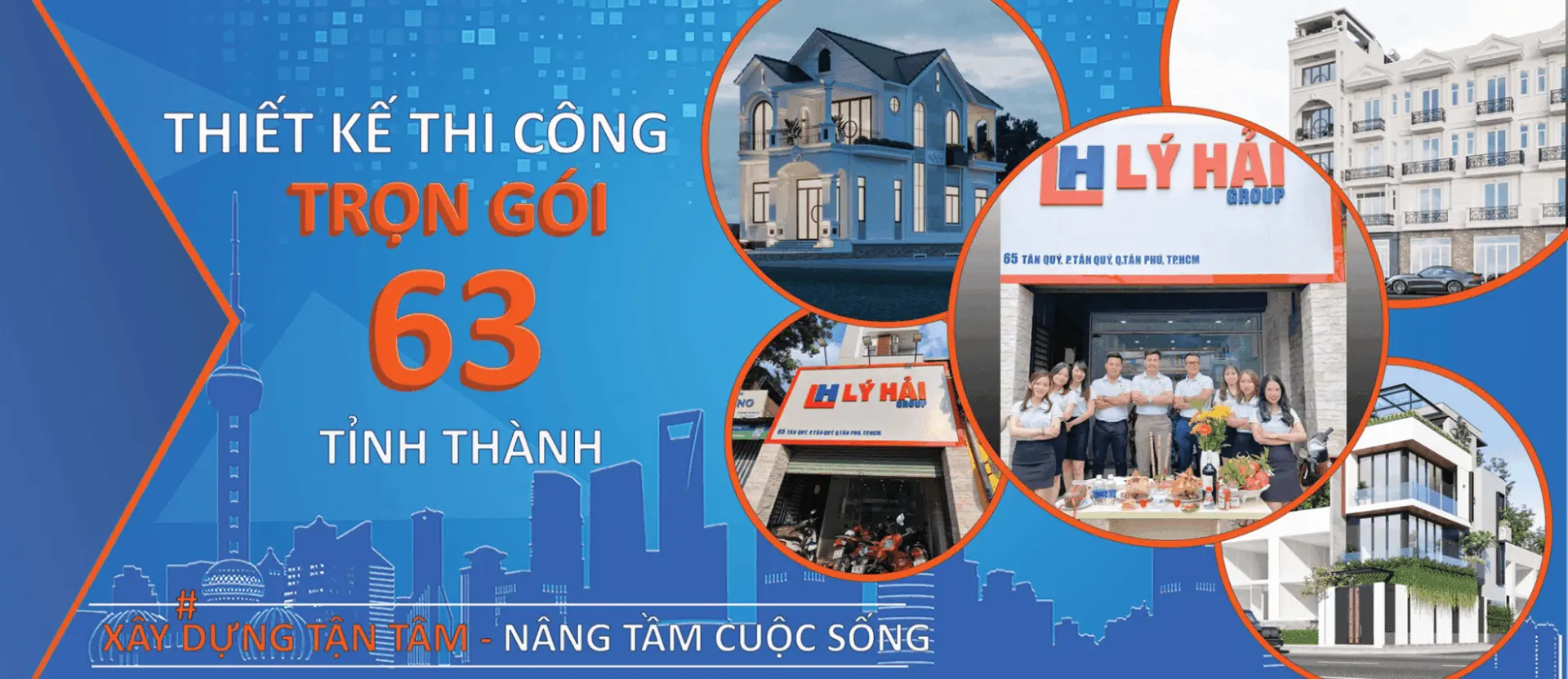 xây nhà trọn gói tại Trà Vinh Công Ty Lý Hải Group