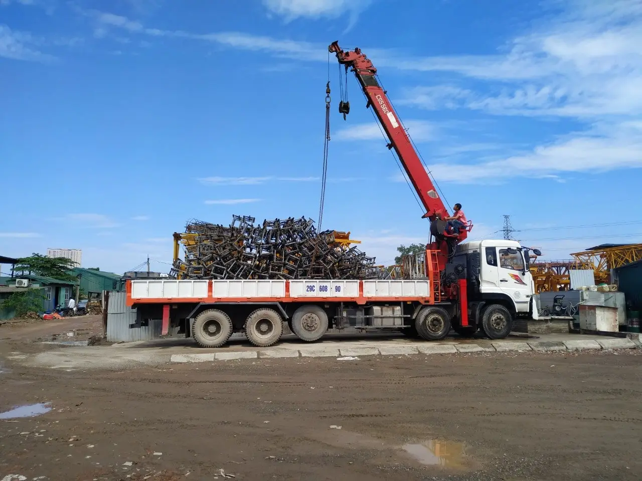 xe cẩu Vũng Tàu Công Ty Phú Minh Phong