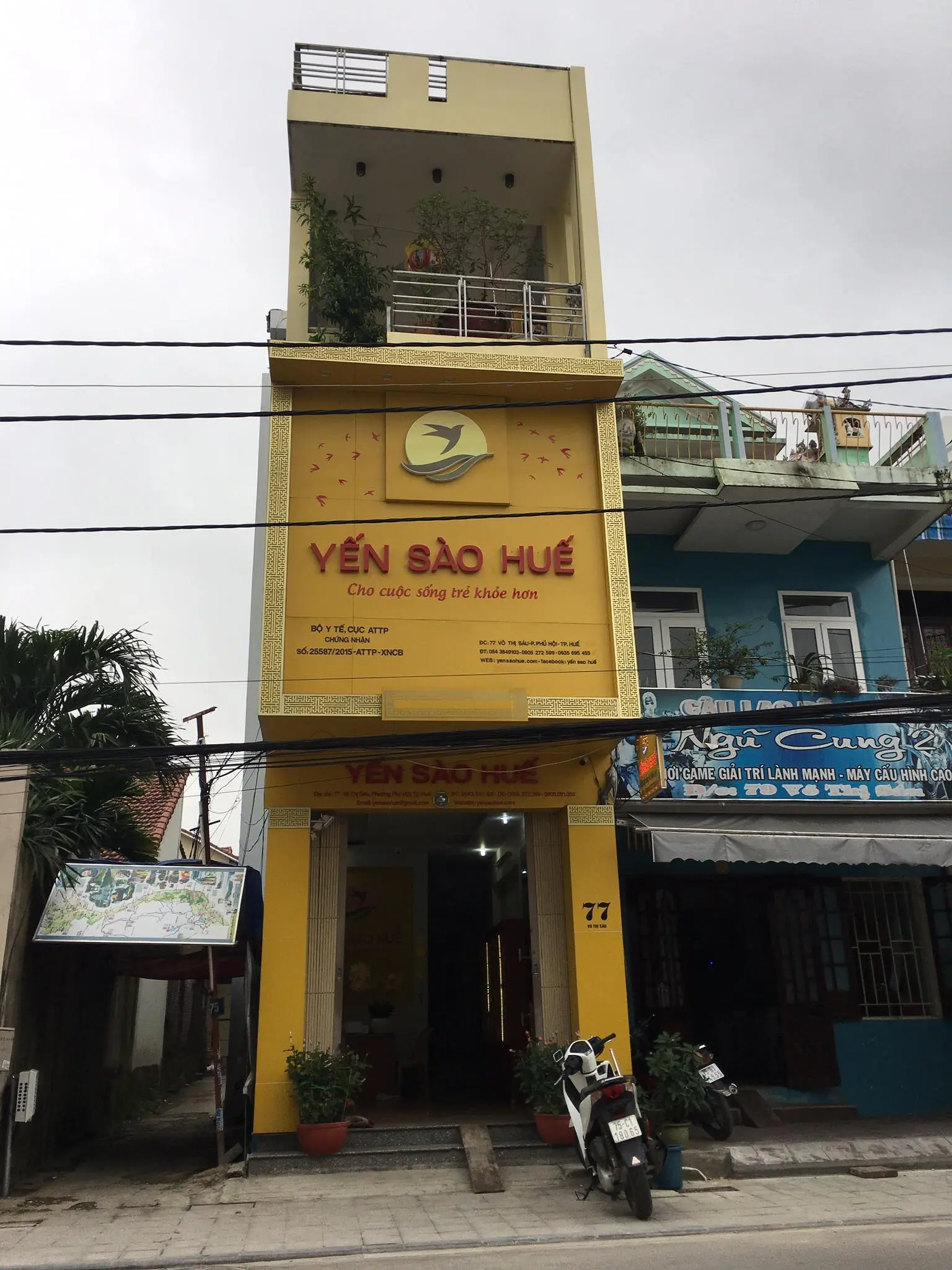 cửa hàng yến sào huế
