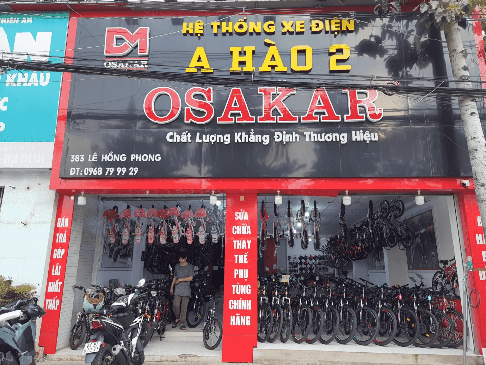 cửa hàng xe đạp điện bình dương a hào