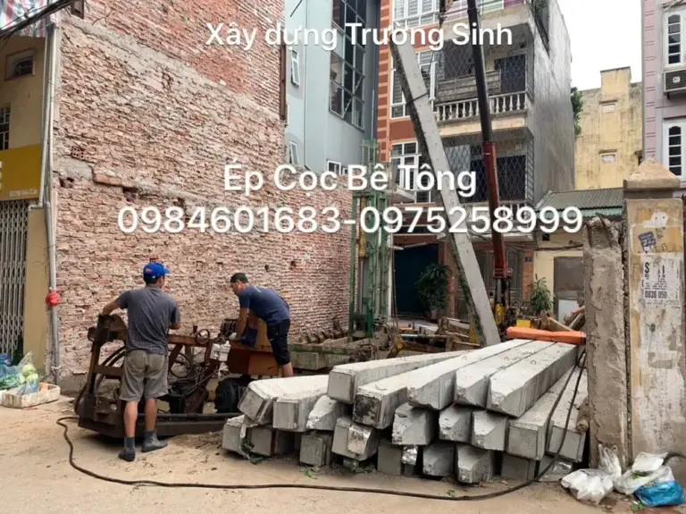 Đừng Bỏ Lỡ Top 10 Công Ty Ép Cọc Bê Tông Hà Nội Uy Tín