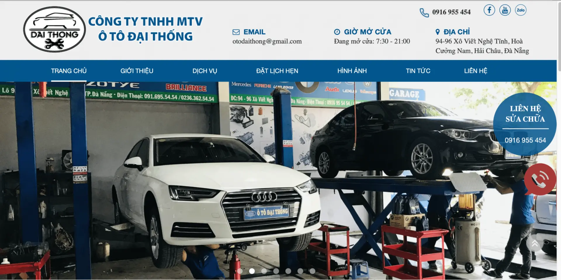 Mách Bạn Top 10 Gara Oto Đà Nẵng Chất Lượng Không Nên Bỏ Qua