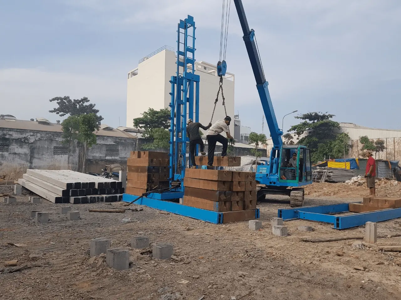 Ép Cộc Bê Tông Hậu Giang Ép Cộc Bê Tông Hậu Giang Tấn Thịnh