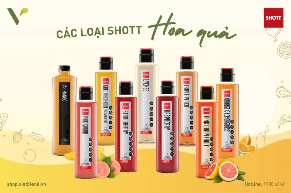 nguyên liệu pha chế Hà Nội Vietblend