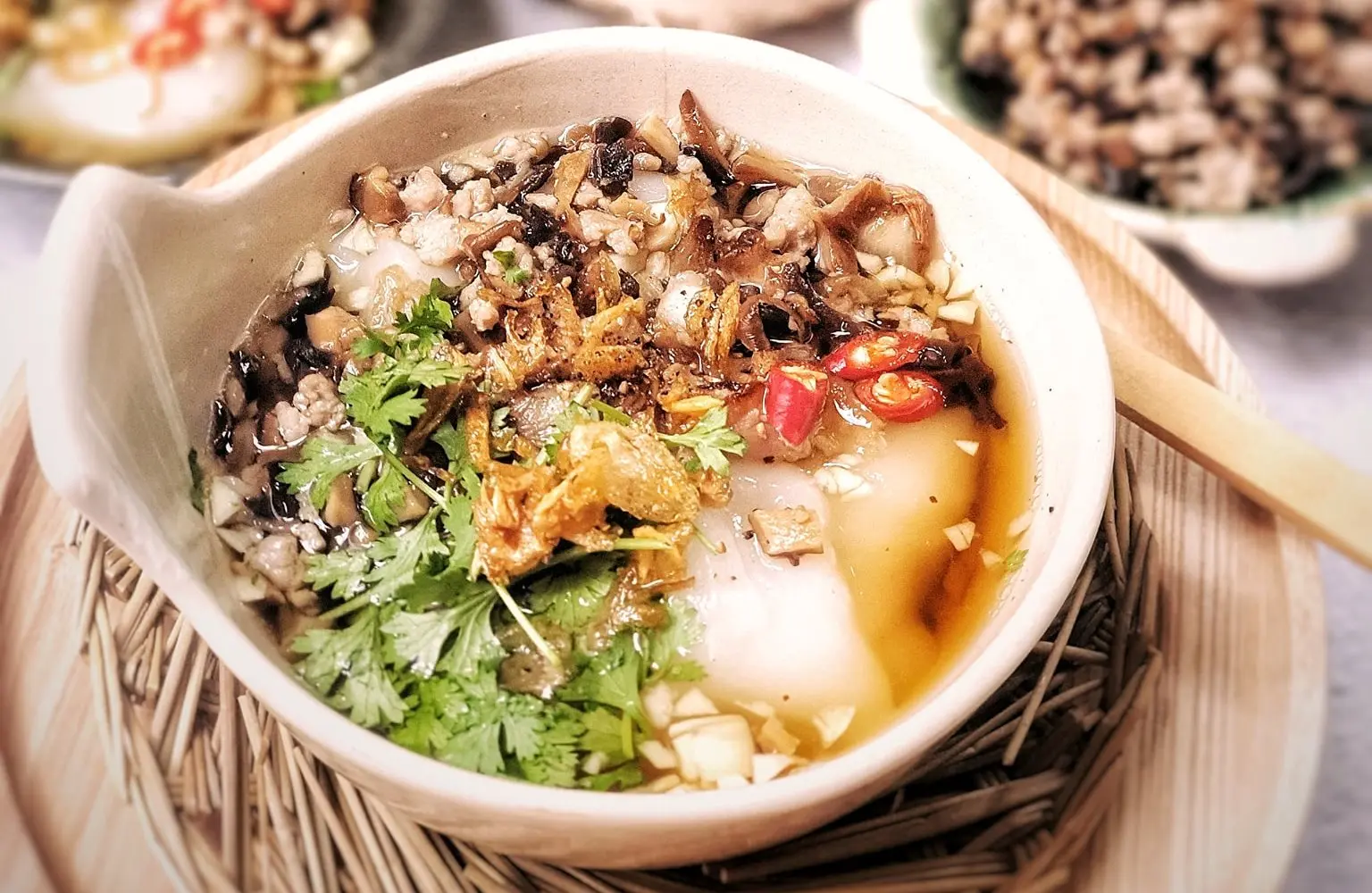 Bánh đúc nóng Hà Nội Quán Bánh Bà Loan