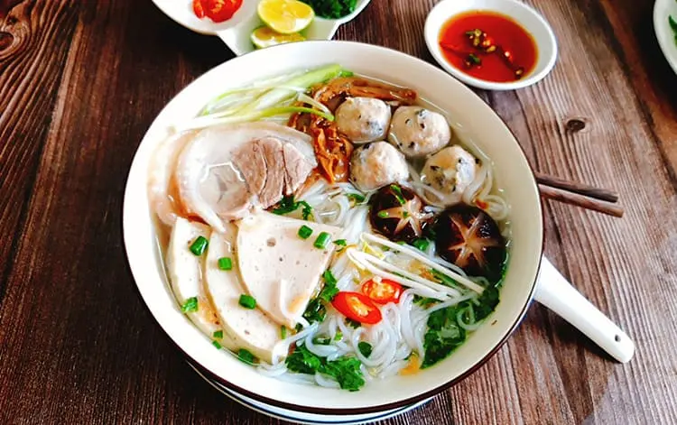 Bún mọc Hà Nội Quán Lan Anh
