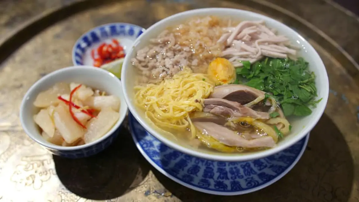 bún thang Hà Nội Quán Thanh Hợp