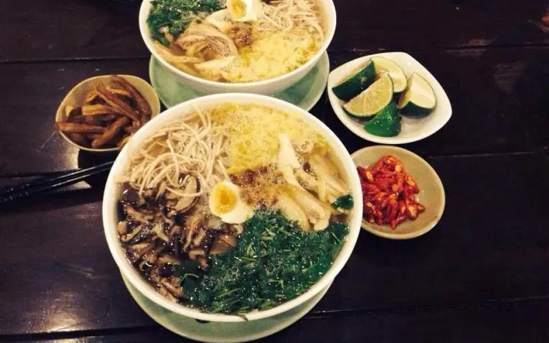 bún thang Hà Nội Quán Phố Cổ