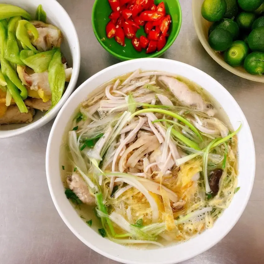 bún thang Hà Nội Quán Tuấn Minh