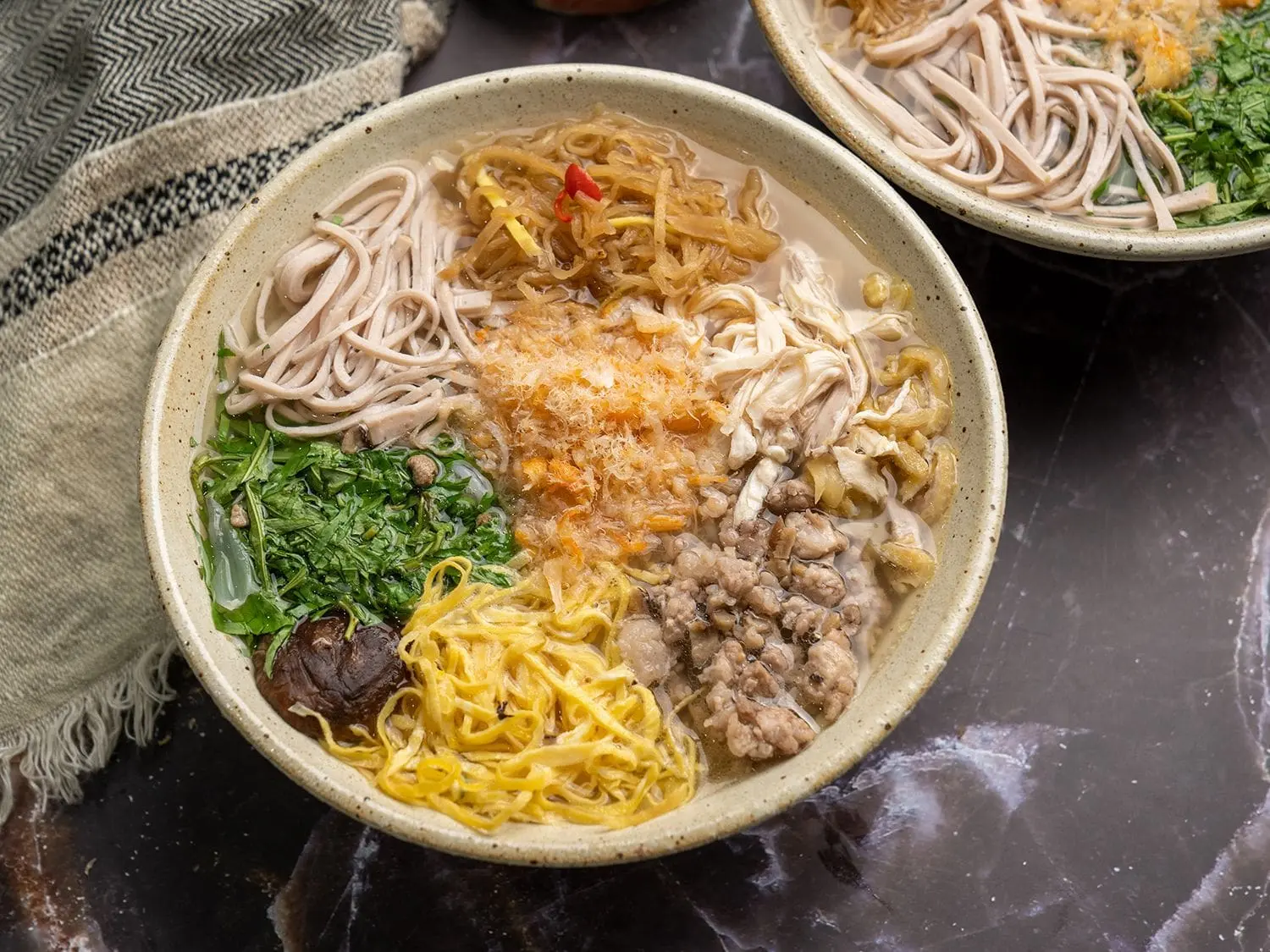 bún thang Hà Nội Quán Hạnh Bún