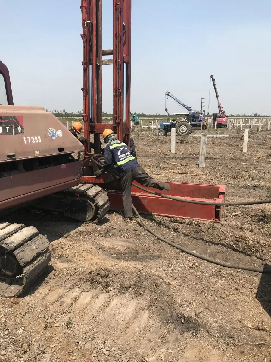 ép cọc bê tông tại Vinh Ép cọc bê tông Hoàng Thủy