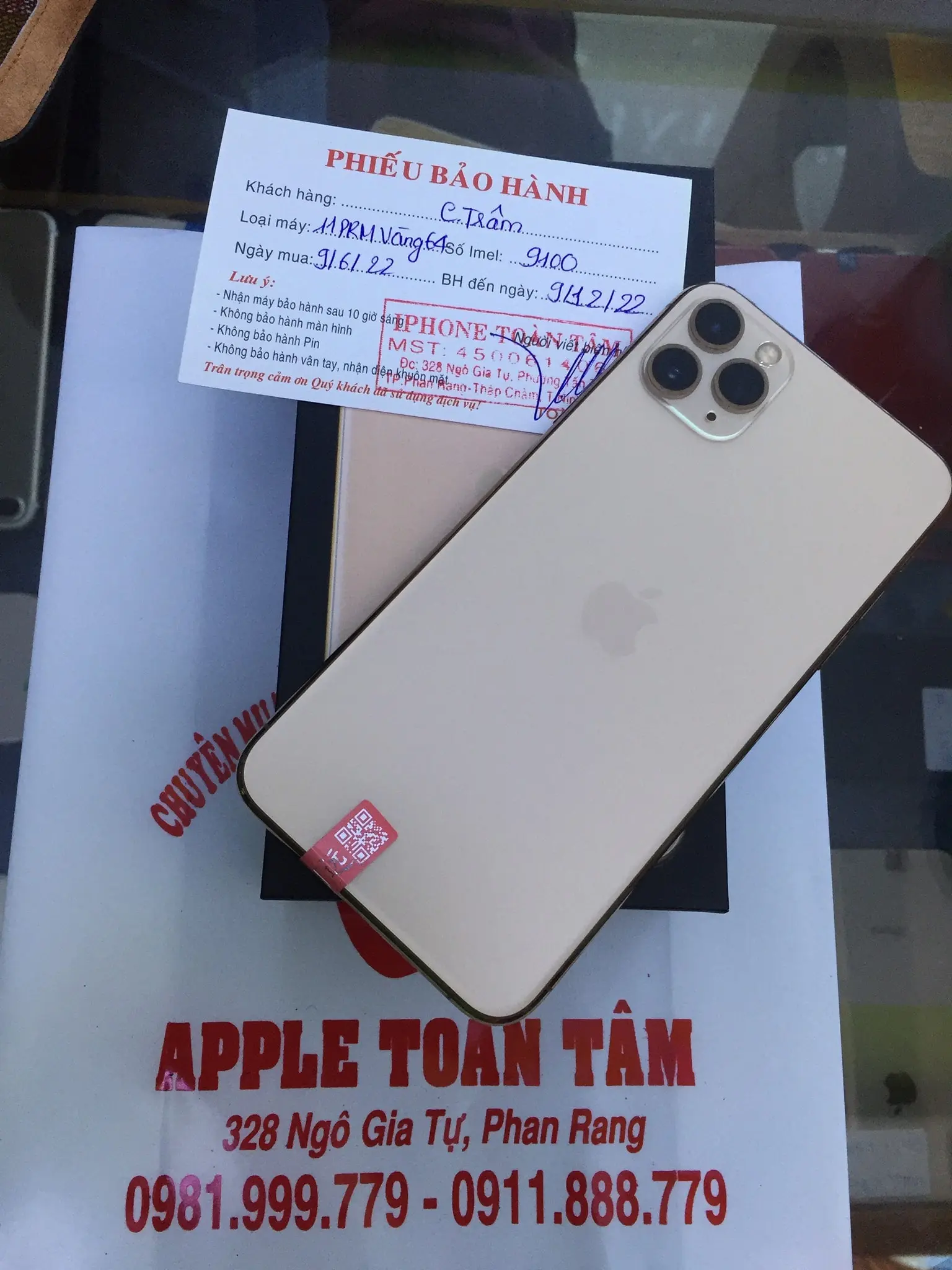 điện thoại ninh thuận apple toàn tâm