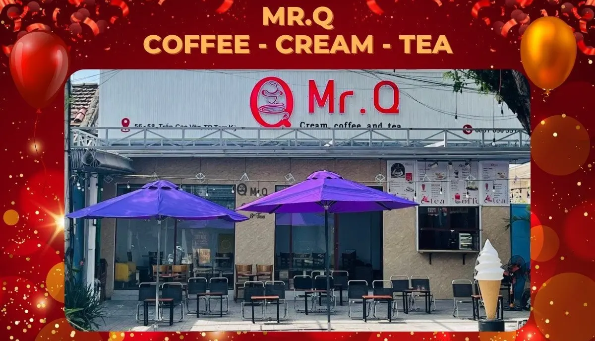 cà phê tam kỳ Mr Q Coffee - Tea - Quán Cà Phê Ngon Tại Tam Kỳ