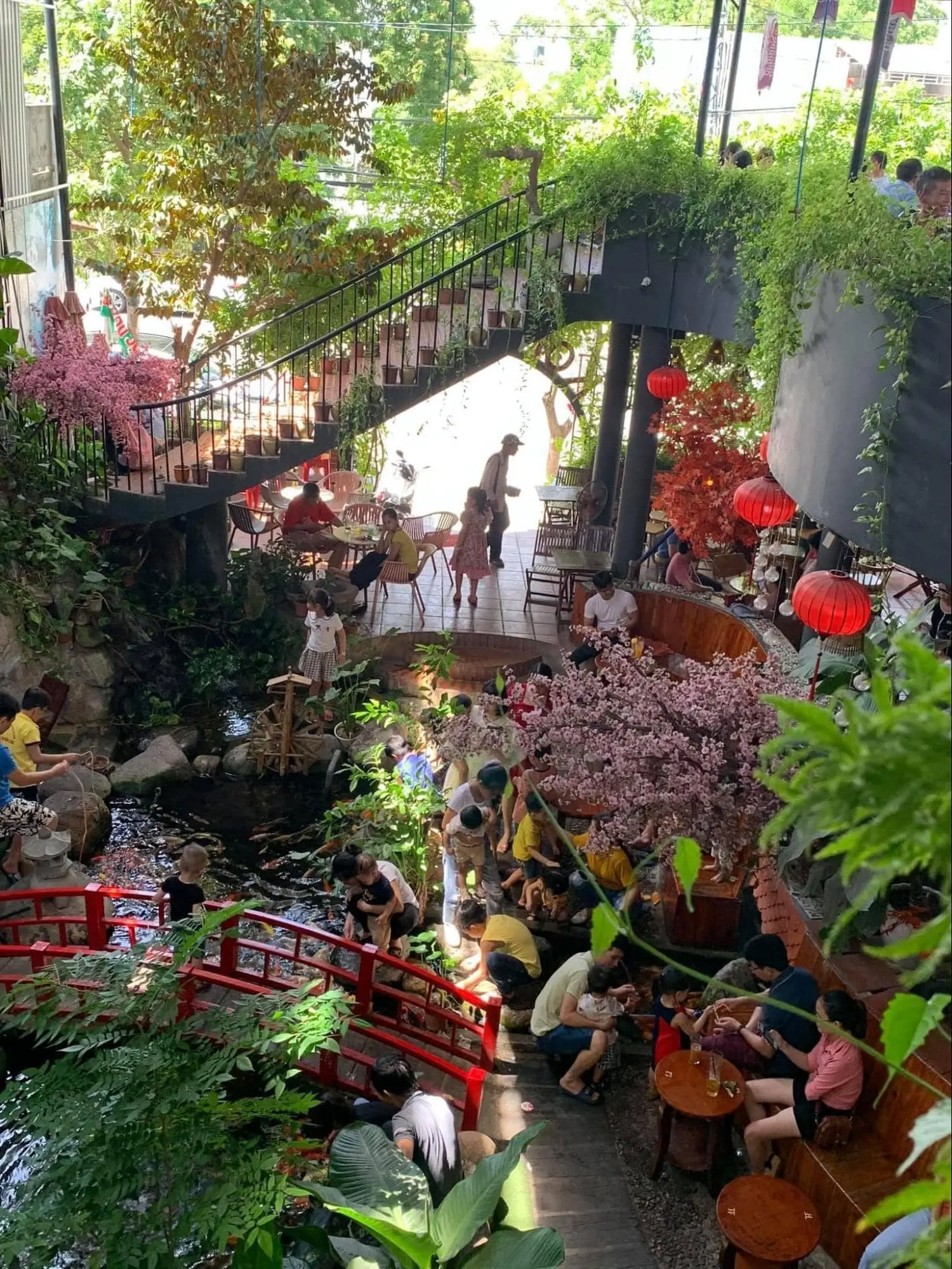 cà phê tam kỳ Koi Garden Coffee Tam Kỳ - Cà Phê Cá Koi Tại Tam Kỳ