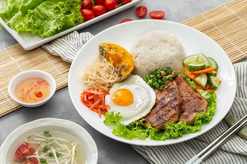 quán cơm chay ở Phú Quốc tinh duyên