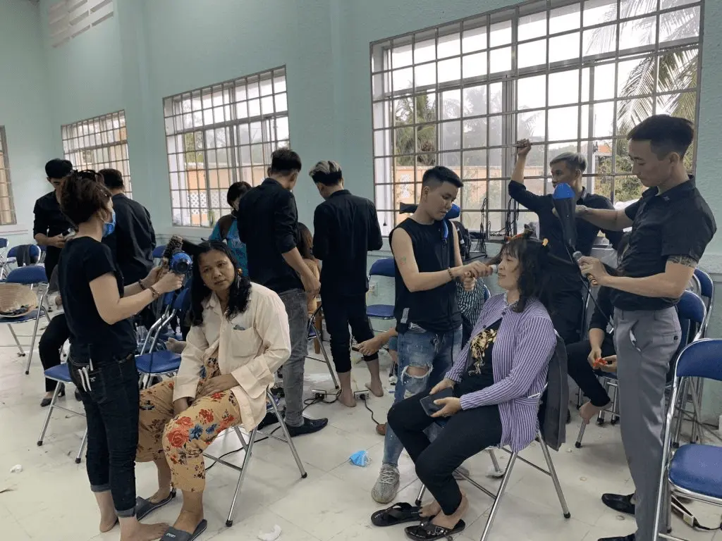 đào tạo cắt tóc An Giang Hair Salon Nguyễn Tâm - Đào Tạo Cắt Tóc An Giang