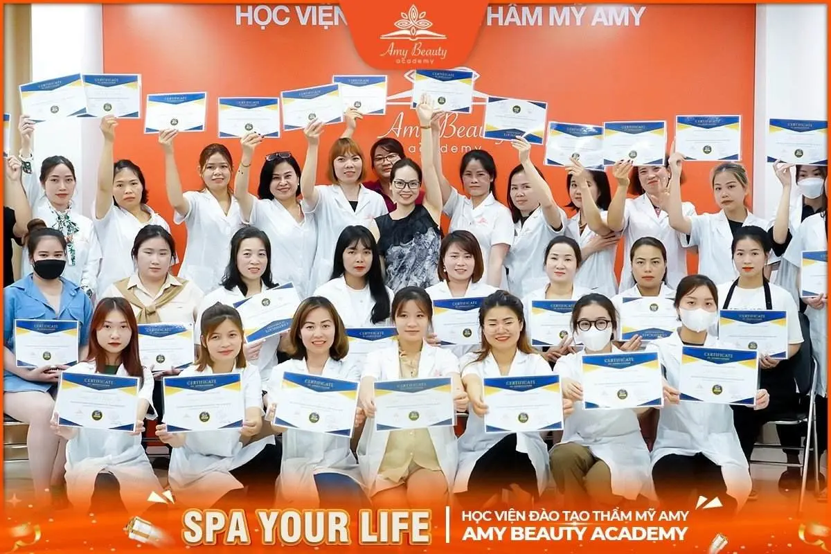 Học Gội Đầu Dưỡng Sinh Hà Nội Amy Beauty Academy