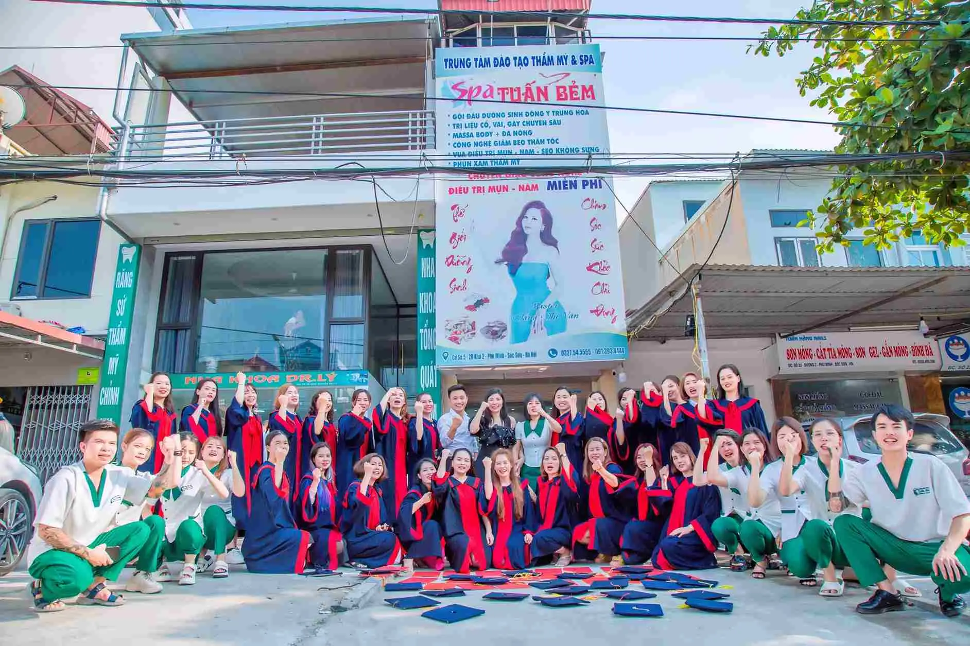 Học Gội Đầu Dưỡng Sinh Hà Nội Tuấn Bẻm Spa Beauty Academy