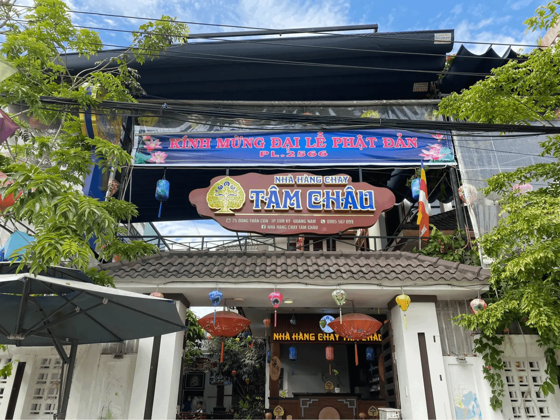 nhà hàng tam kỳ Quán Chay Tâm Châu Tam Kỳ