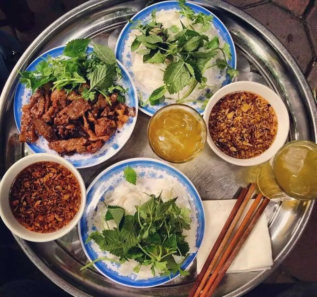 Quán ăn ngon ở Hà Nội Bánh Cuốn Bà Hoành