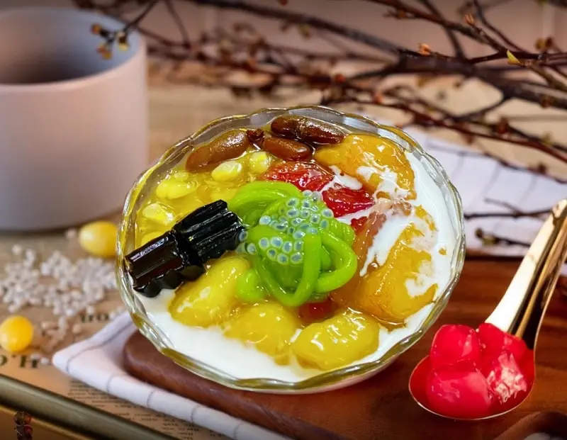 quán chè ngon Hà Nội Chè Dừa Thái Lan