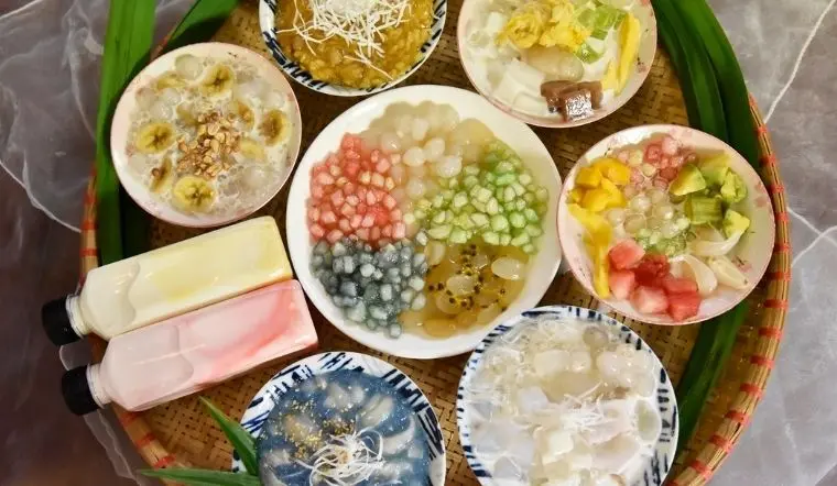 quán chè ngon Hà Nội Chè 4 Mùa Hàng Cân