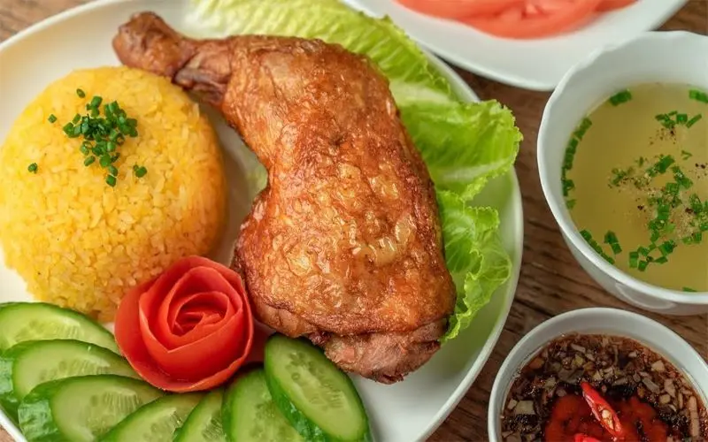 quán cơm gà đà nẵng Cơm gà Gia Vĩnh