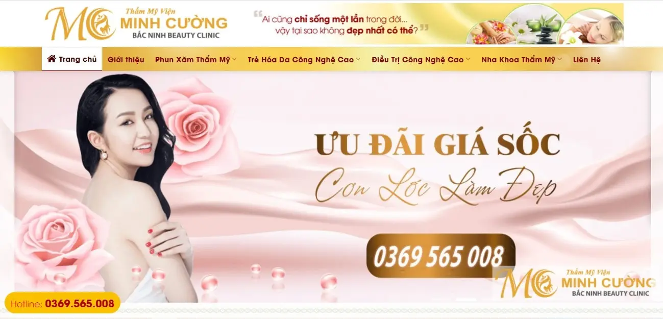 thẩm mỹ viện Bắc Ninh bệnh viện thẩm mỹ bắc ninh