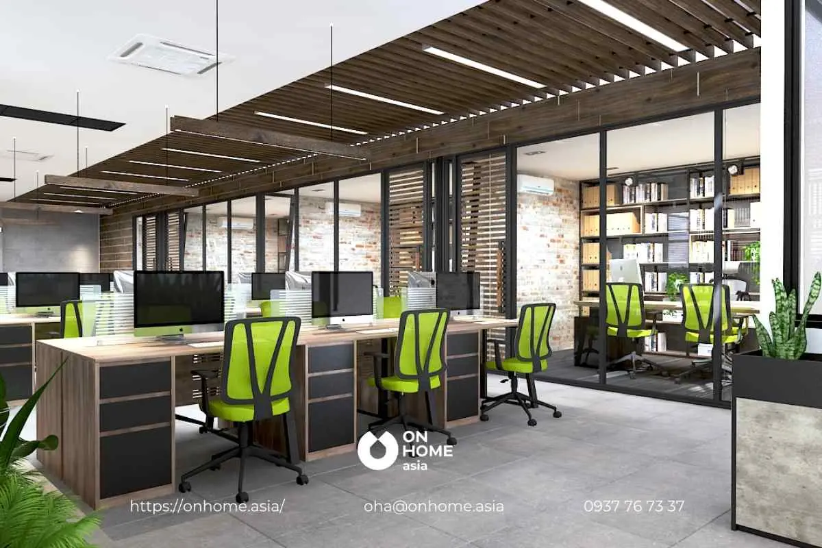 Thiết kế văn phòng Bình Dương Công Ty TNHH On Home Asia