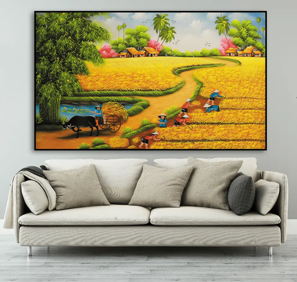 tranh canvas cần thơ Công Ty TNHH MTV Linh Cát