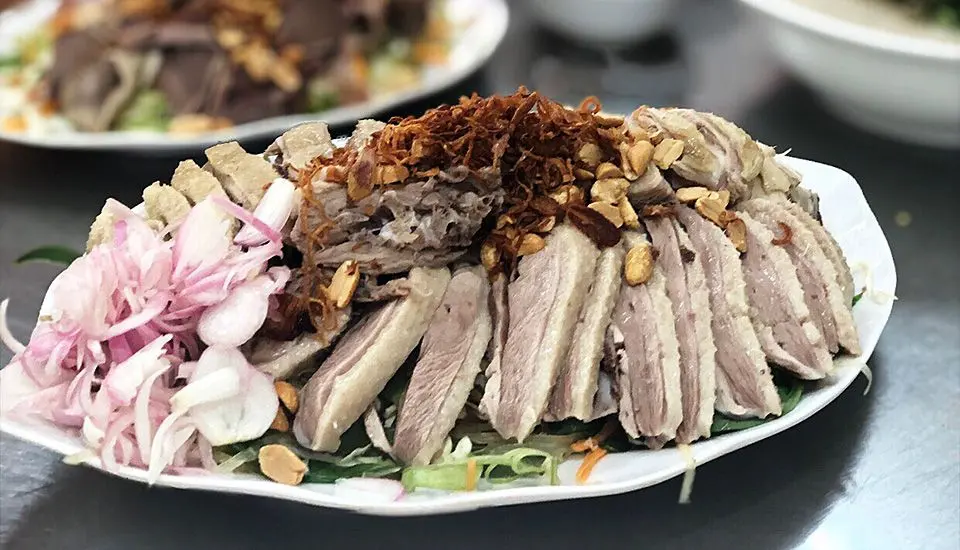 vịt cỏ vân đình hà nội quán Vịt Hải Lan