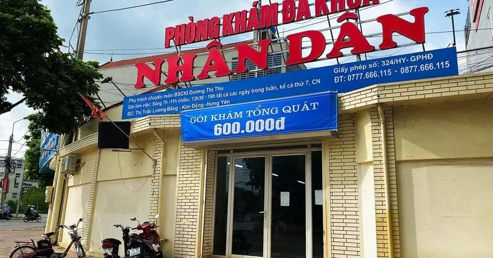 Cắt bao quy đầu Hưng Yên Phòng khám đa khoa Nhân Dân