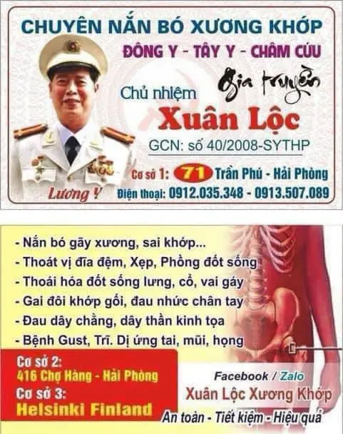 image1-2 Chủ Nhiệm Xuân Lộc – Trung Tâm Điều Trị Xương Khớp Uy Tín và Chất Lượng tại Hải Phòng