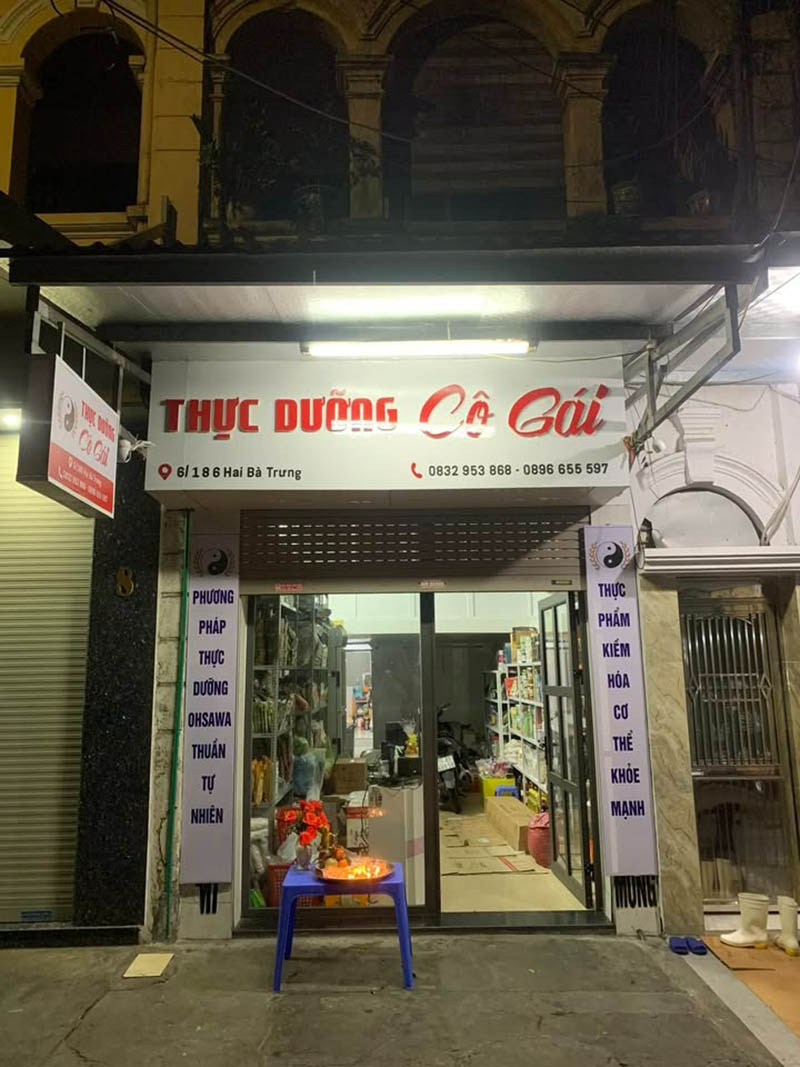 cửa hàng thực dưỡng Hải Phòng