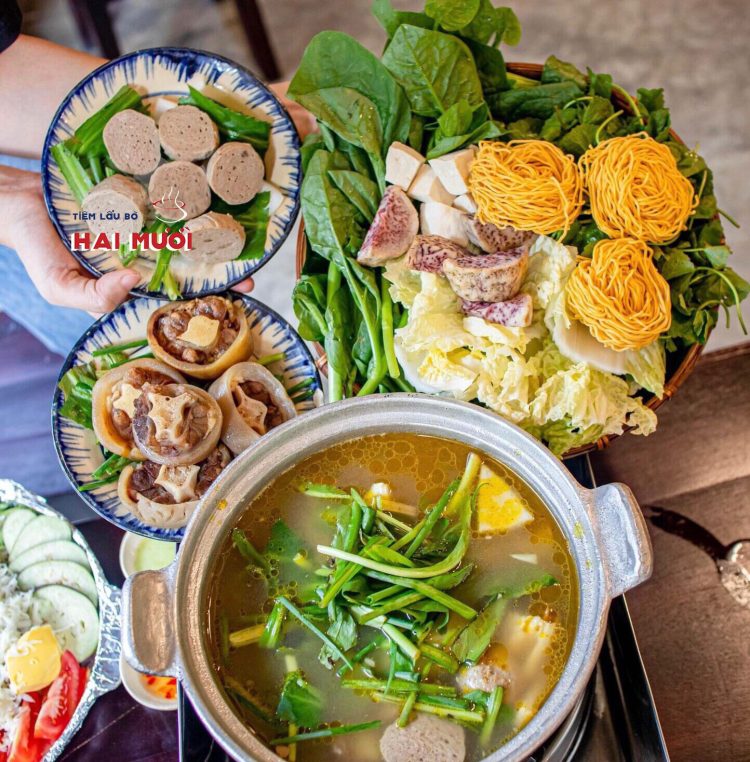 Tiệm Lẩu Bò Hai Mười
