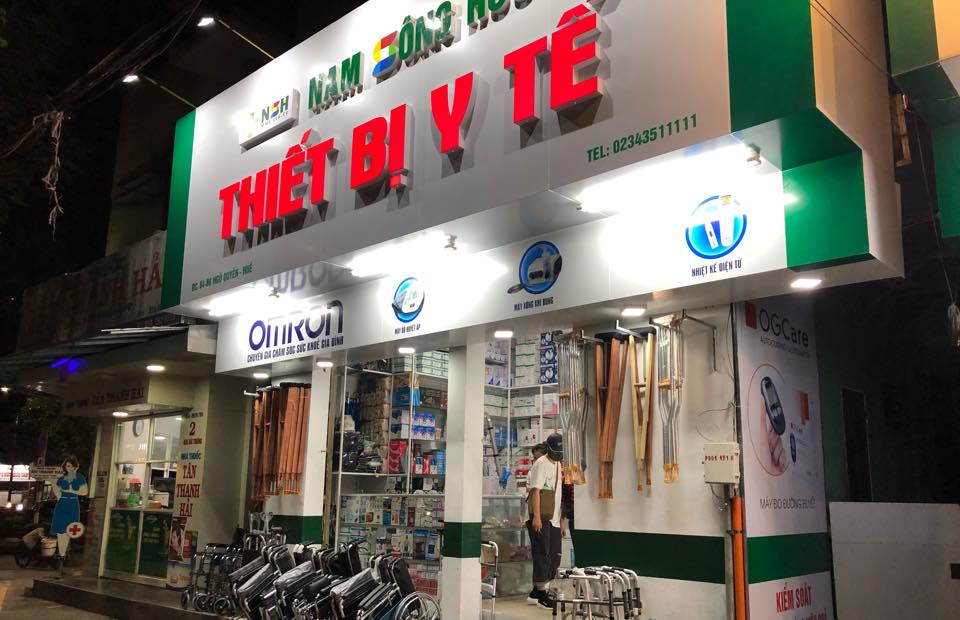 thiết bị y tế tại thành phố huế