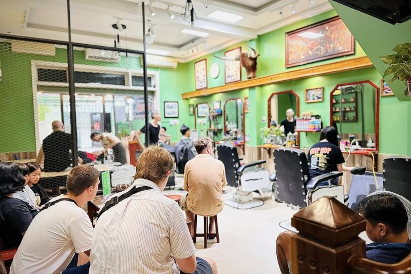 barber shop hội an