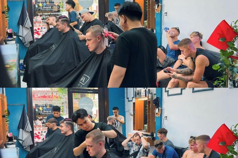 barber shop hội an