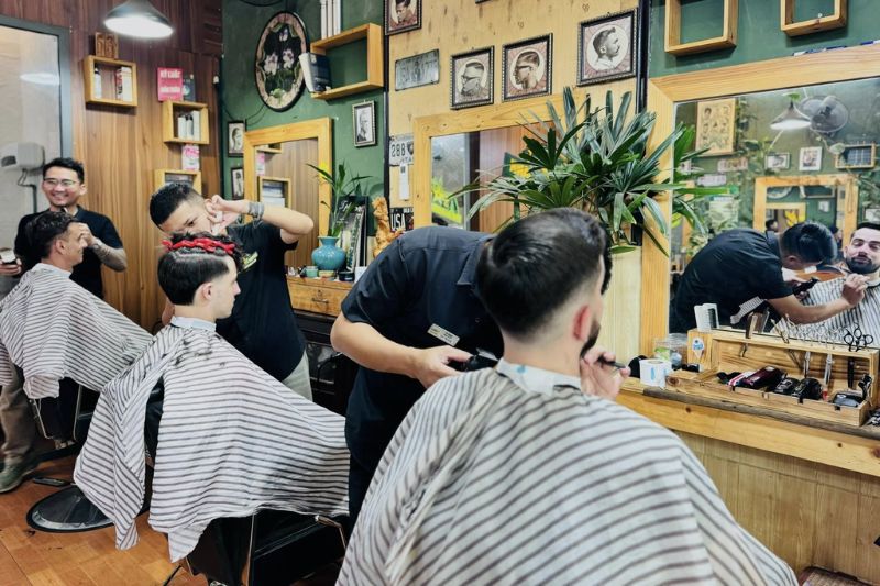 barber shop hội an