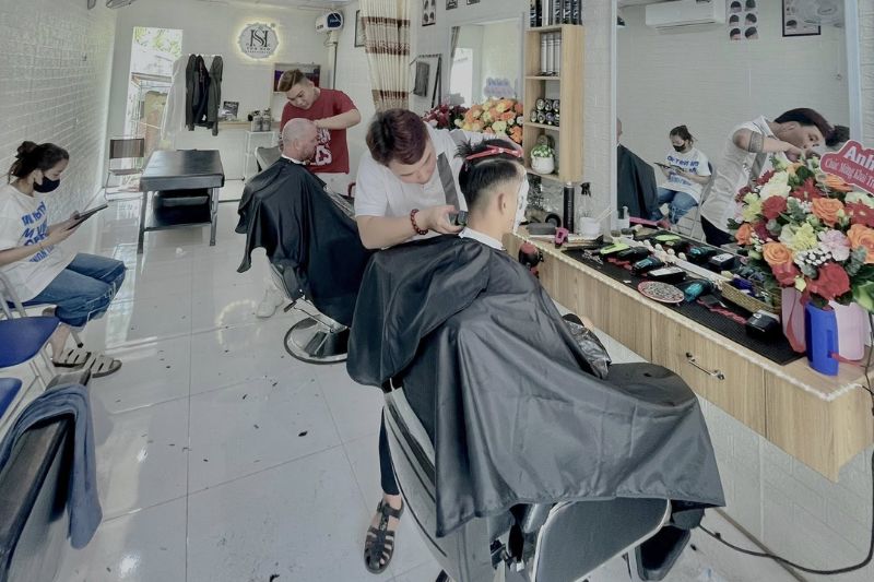 barber shop hội an