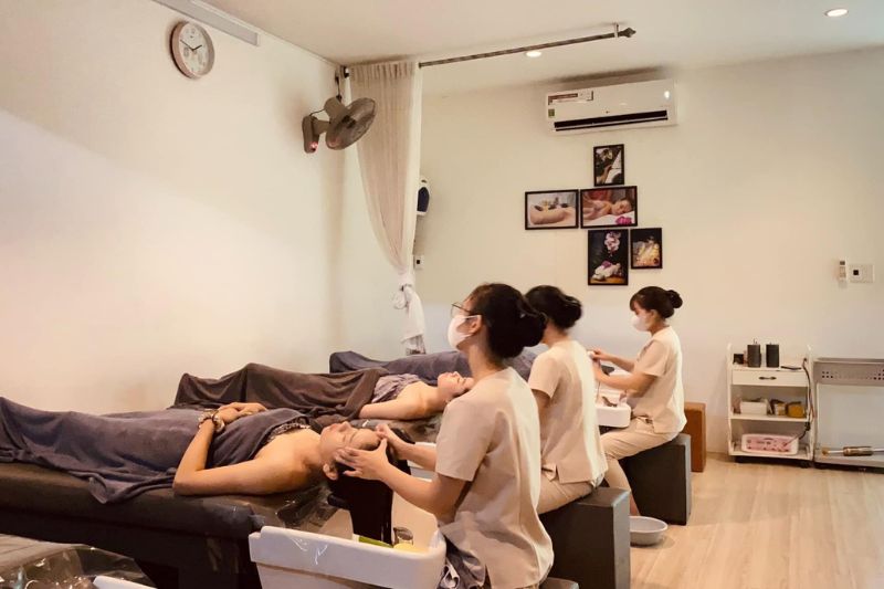 gội đầu dưỡng sinh hải châu