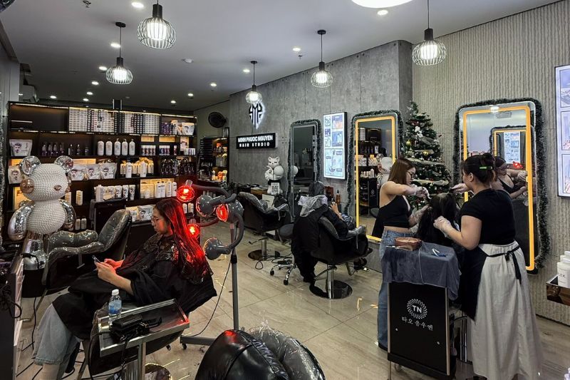 salon tóc nữ ngũ hành sơn