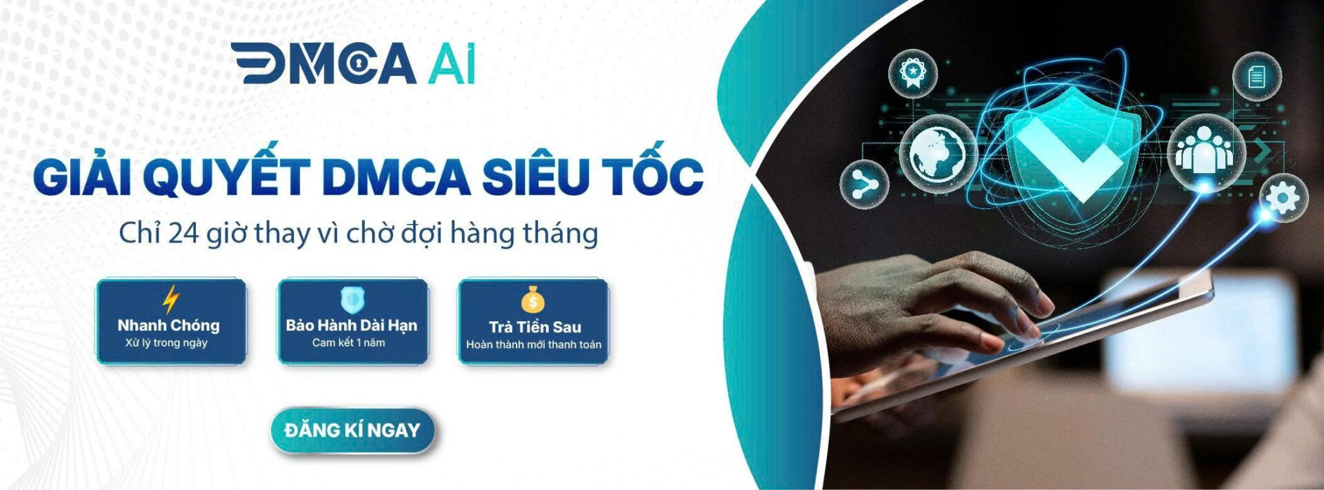 DMCA AI – Chuyên gia dịch vụ kháng DMCA bằng công nghệ