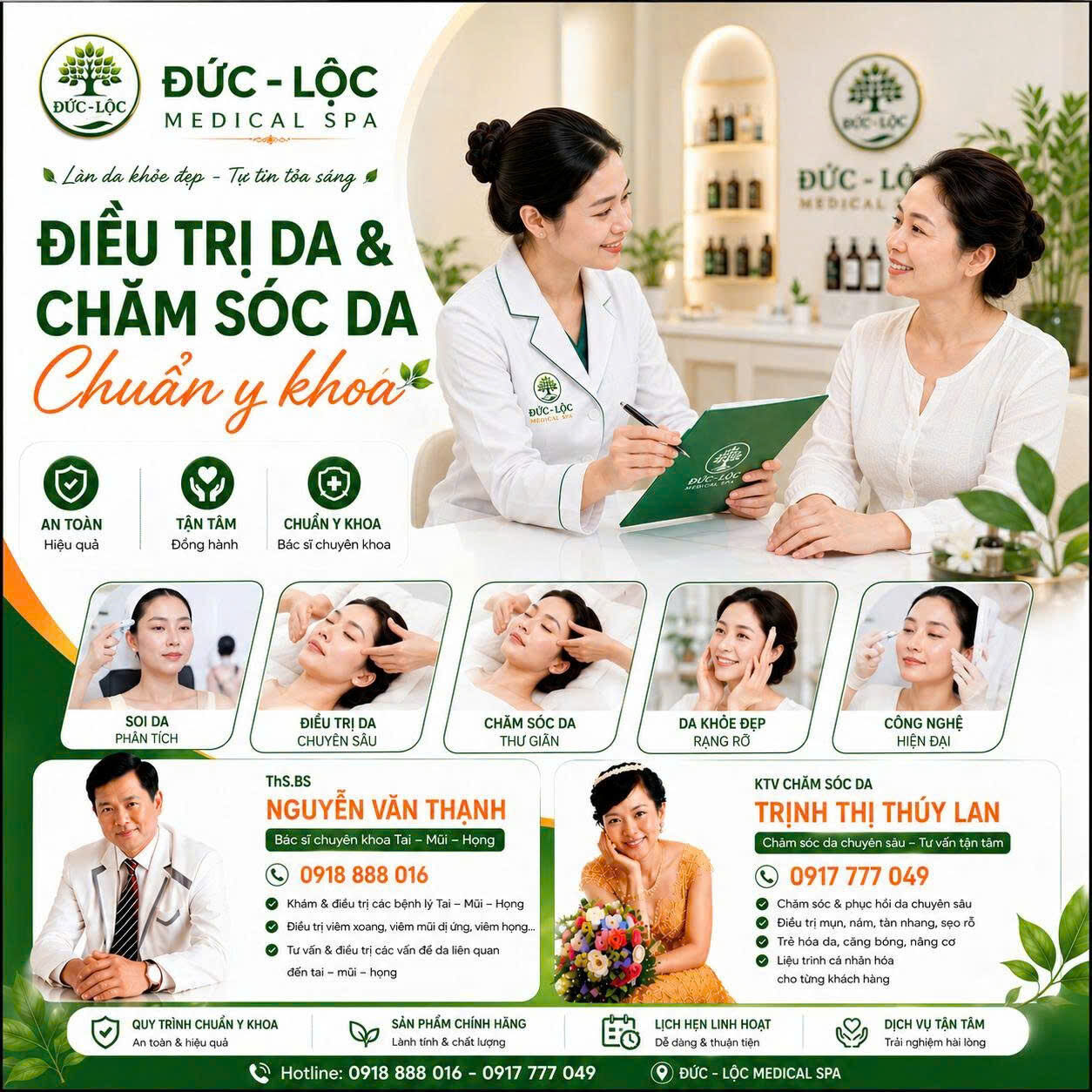 Đức Lộc Medical Spa – Đánh Thức Vẻ Đẹp Rạng Rỡ Bằng Phác Đồ Chuẩn Y Khoa