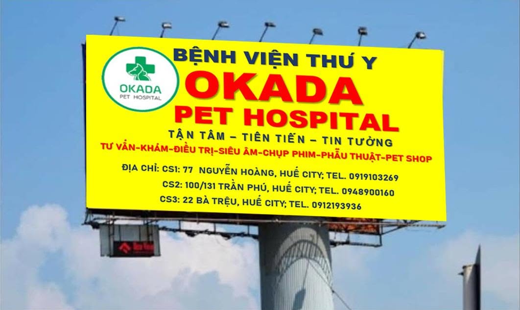Bệnh Viện Thú Y OKADA Pet Hospital - Đẳng cấp và tiện nghi