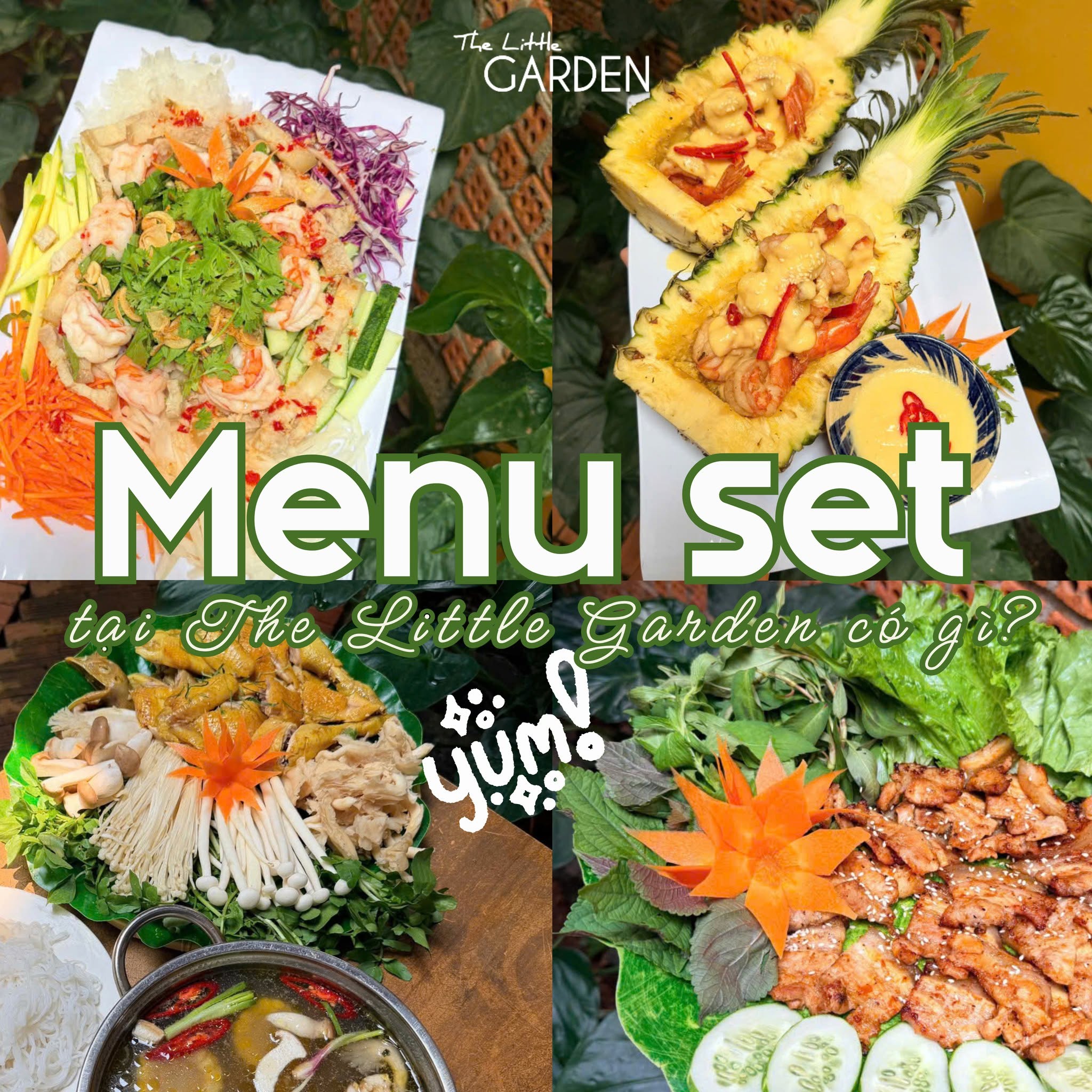 1. The Little Garden - Quán cafe và ăn uống sân vườn tại Đắk Lắk đậm chất cổ tích.
